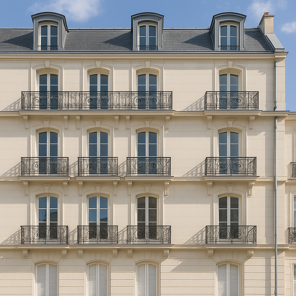Après — Façade d'immeuble — Fontenay-le-Comte